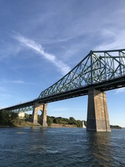 Ponte Jacques Cartier a Montréal, Québec, Canada