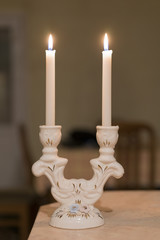 Shabbat candles