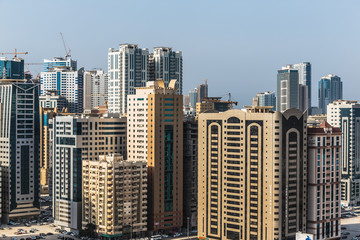 Fototapeta na wymiar Sharjah - general view