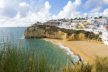 Stadtstrand in Carvoeiro