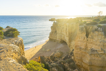 Sonnenuntergang an der Algarve