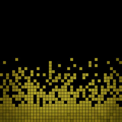 abstract vector square pixel mosaic background