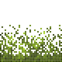 abstract vector square pixel mosaic background
