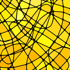 abstract vector stained-glass mosaic background