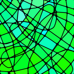 abstract vector stained-glass mosaic background