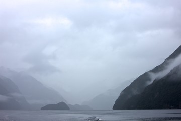Fototapeta na wymiar Doubtfull Sound Fjordland New Zealand