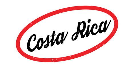 Costa Rica rubber stamp. Grunge design with dust scratches. Effects can be easily removed for a clean, crisp look. Color is easily changed.