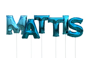 Luftballons Name Mattis