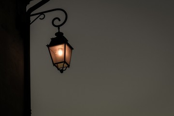 Fototapeta na wymiar lamp night