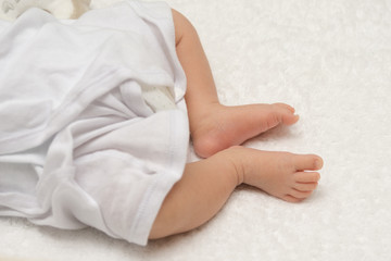 Obraz na płótnie Canvas Baby's foot