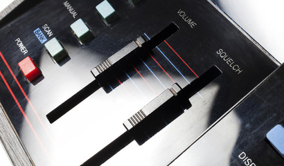 Volume and squelch controls