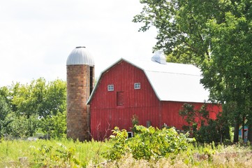 Silo and Barn