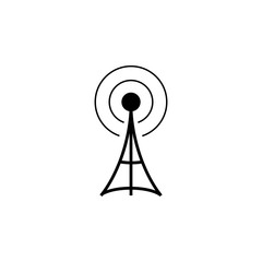 antena icon. Media element icon. Premium quality graphic design. Signs, outline symbols collection icon for websites, web design, mobile app, info graphics