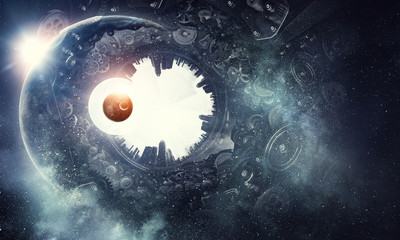 Abstract space background