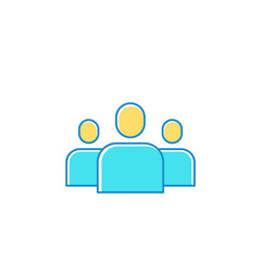 User icon work design vector illustration
