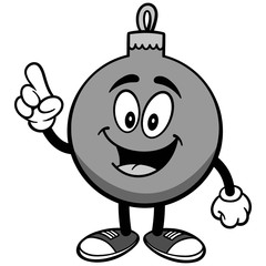 Christmas Ornament Talking Illustration