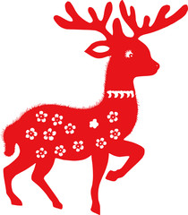 Chinese traditional folk culture Spring Festival stickers