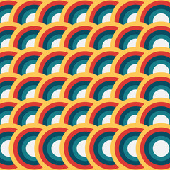 Abstract circle background Vector illustration