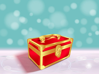 red gift box