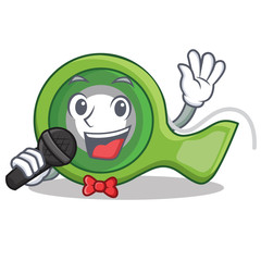 Singing adhesive tape character cartoon