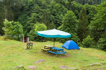 Campground in Camlihemsin