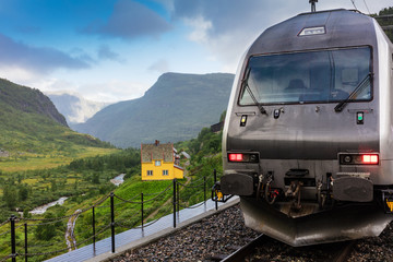 Fototapeta premium Norweska atrakcja turystyczna