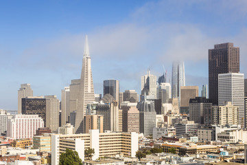 San Francisco skyline.