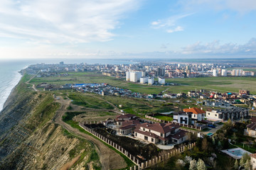 Obraz premium Beautiful view of the city of Anapa