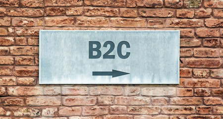 Fototapeta premium Schild 225 - B2C