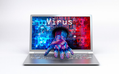 Virus word - hacked Computer
