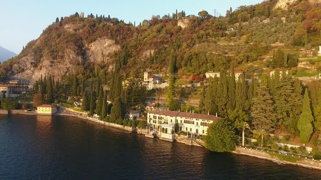Luxury house on Como lake, big villa near Varenna