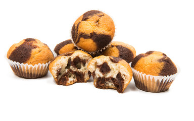 muffins isolated