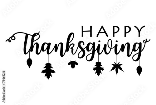 "Happy Thanksgiving banner, Vector" Stock image and royalty-free vector