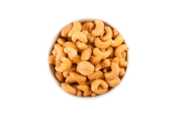 Salted cashew nuts
