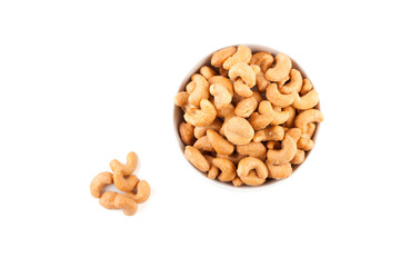 Salted cashew nuts