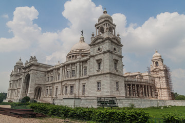 Fototapeta na wymiar Victoria Memorial in Kolkata (Calcutta), India