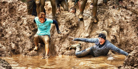 Mud race challenge