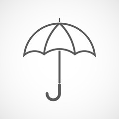 Umbrella icon. Vector.