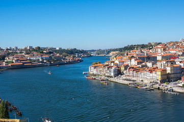 Fototapeta na wymiar Panoramic view of Porto