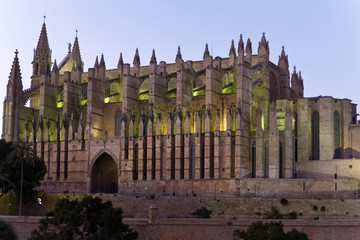 Obraz premium Kathedrale der Heiligen Maria, Mallorca