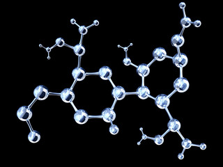 Abstract molecular structure