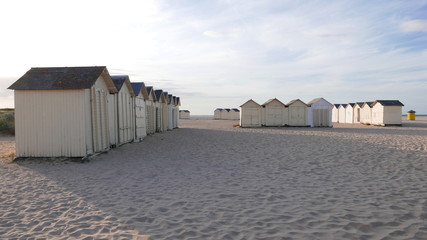 Cabanes de Ouistreham Riva-Bella, Normandie