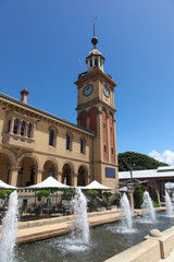 Obraz premium Newcastle - NSW - Australia. Newcastle is Australia's second oldest city an home to beautiful historic architecture such as Customs House built over 100 years ago.