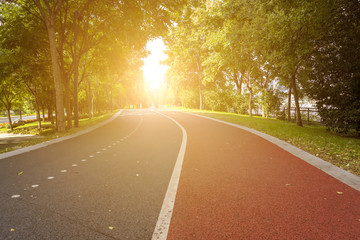 Fototapeta premium Running Fitness Track