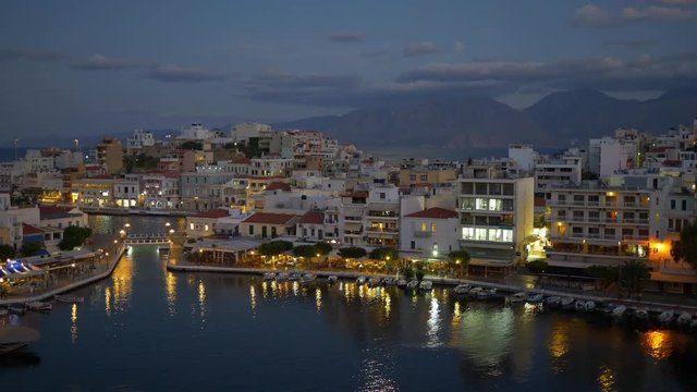 Agios Nikolaos. Crete, Greece.