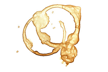 Coffee Stain - Isolated Photo 