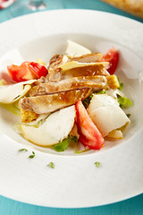 Menu of luxury restaurant