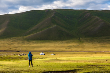 grassland in Xinjiang,China