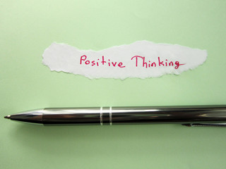 positive thinking.business life.