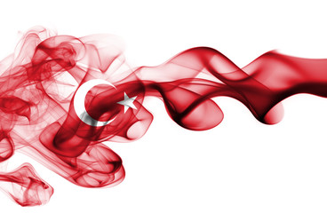 Turkey flag smoke © Vlad